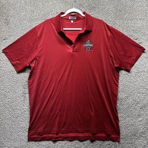 Peter Millar Georgia Bulldogs 2022-2023 Champions Men's XL Summer Comfort Polo